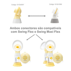 Medela Flex connector for Personalfit Flex breast pump Accessories Food and Breastfeeding Bebe Naty Shop