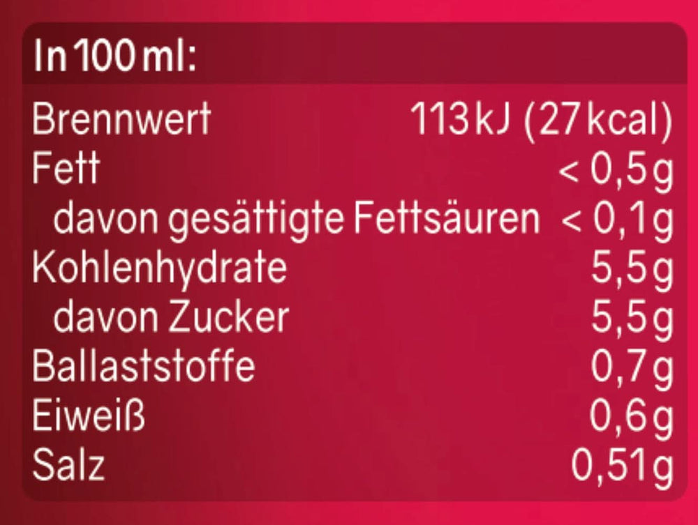 RABENHORST (6 x 700 ml) - High-quality vegetable juice from various vegetables with an intense spicy flavor Non-alcoholic drinks Naty Shop