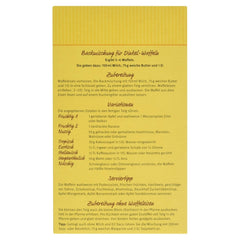 Demeter Bauck Hof Bio Dinkel Wafflen, 200 G Mixture for baking and cooking Naty Shop