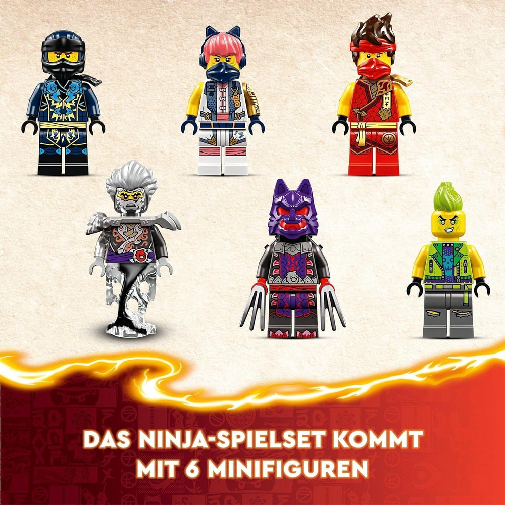 Jucărie LEGO NINJAGO Tournament Arena Adventure pentru copii, set de joacă Ninja cu 6 minifigurine, set de construcție de colecție, cadou de ziua de naștere pentru băieți și fete de la 7 ani 71818 Seturi de constructie Besuche den LEGO-Store
