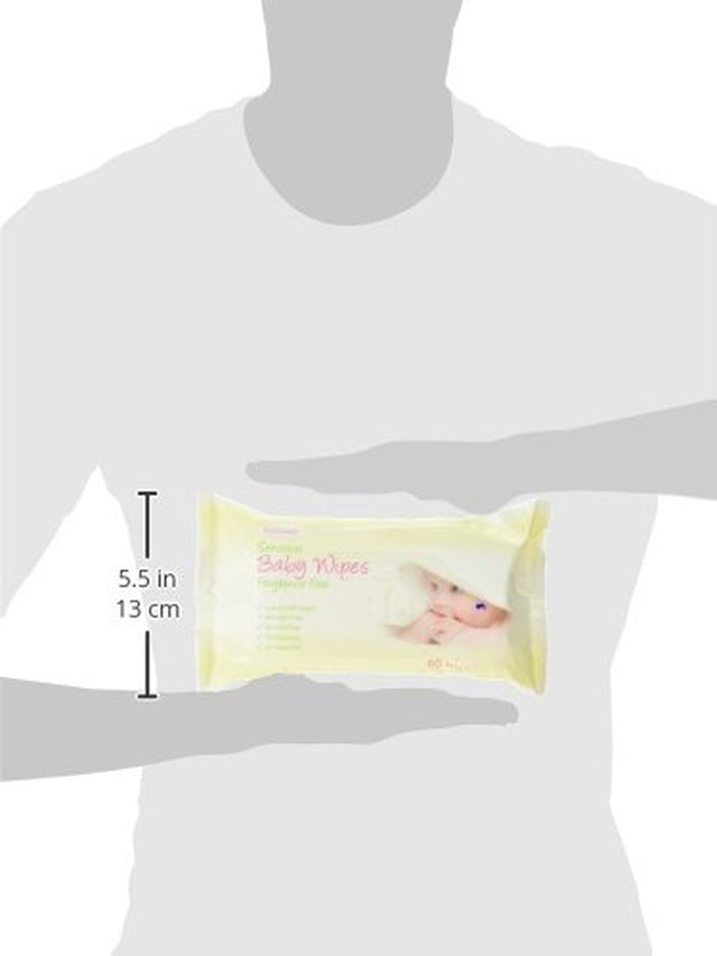 FPBW60FF Wet Wipes, Unscented, 60 Wipes