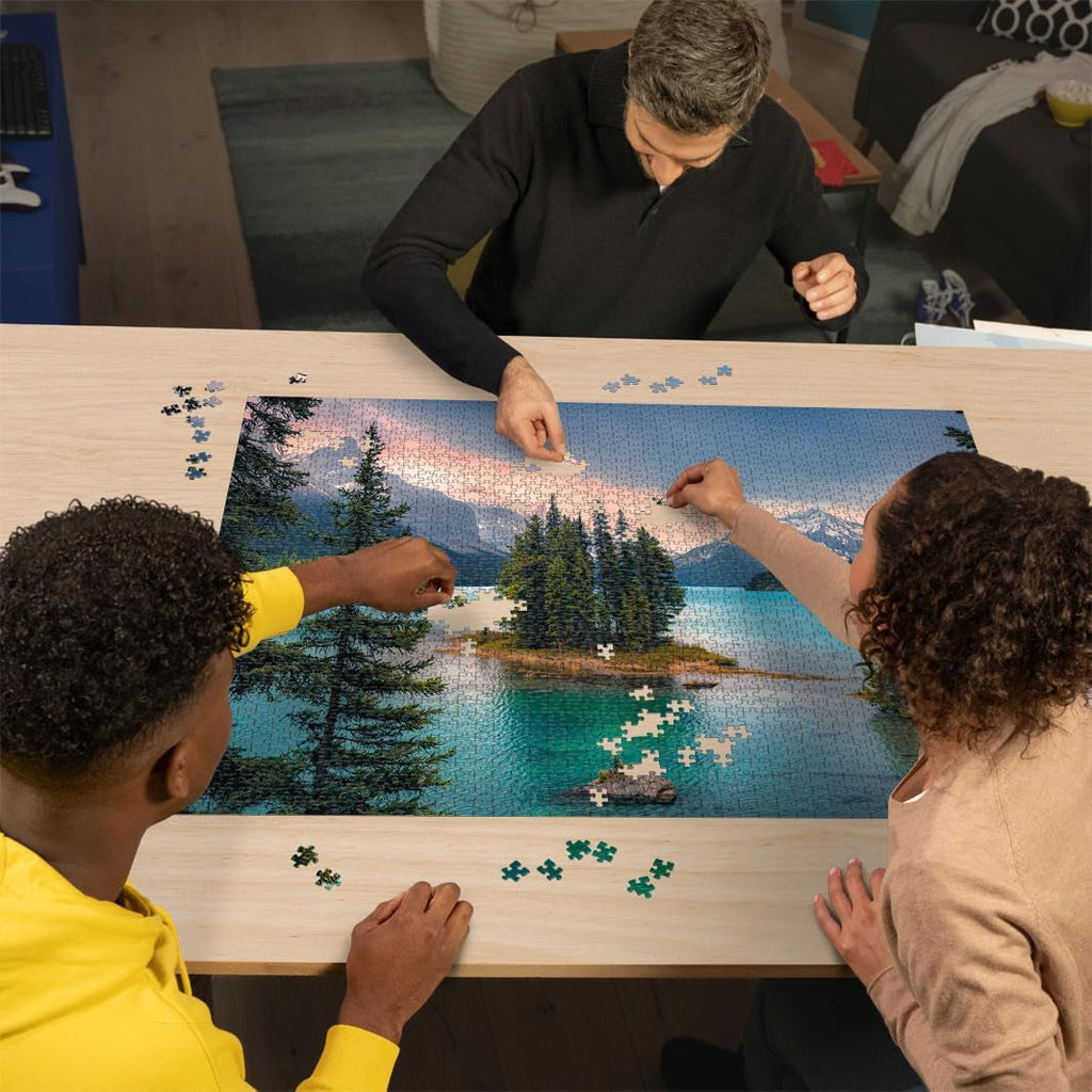 Ravensburger Puzzle 16714 - Spirit Island Canada - puzzle jigsaw de 2000 de piese pentru adulți și copii de peste 14 ani, puzzle peisaj cu motivul Canada Puzzle Naty Shop