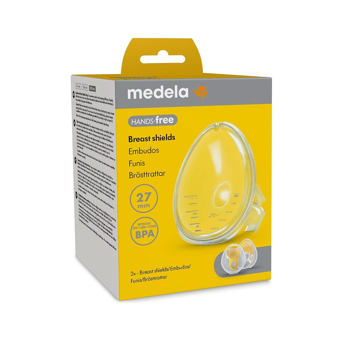 Medela Hands-Free breast protectors, breast pump accessories Food and Breastfeeding Accessories Bebe Naty Shop 27 Mm
