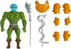MASTERS of the UNIVERSE Action Figures - Colecție cu He-Man și Skeletor, 14 cm, 16 articulații, ambalaj retro, broșură mini-comic, pentru colecționari și copii de la 6 ani, HKM77 Action figures Naty Shop Infiltrator