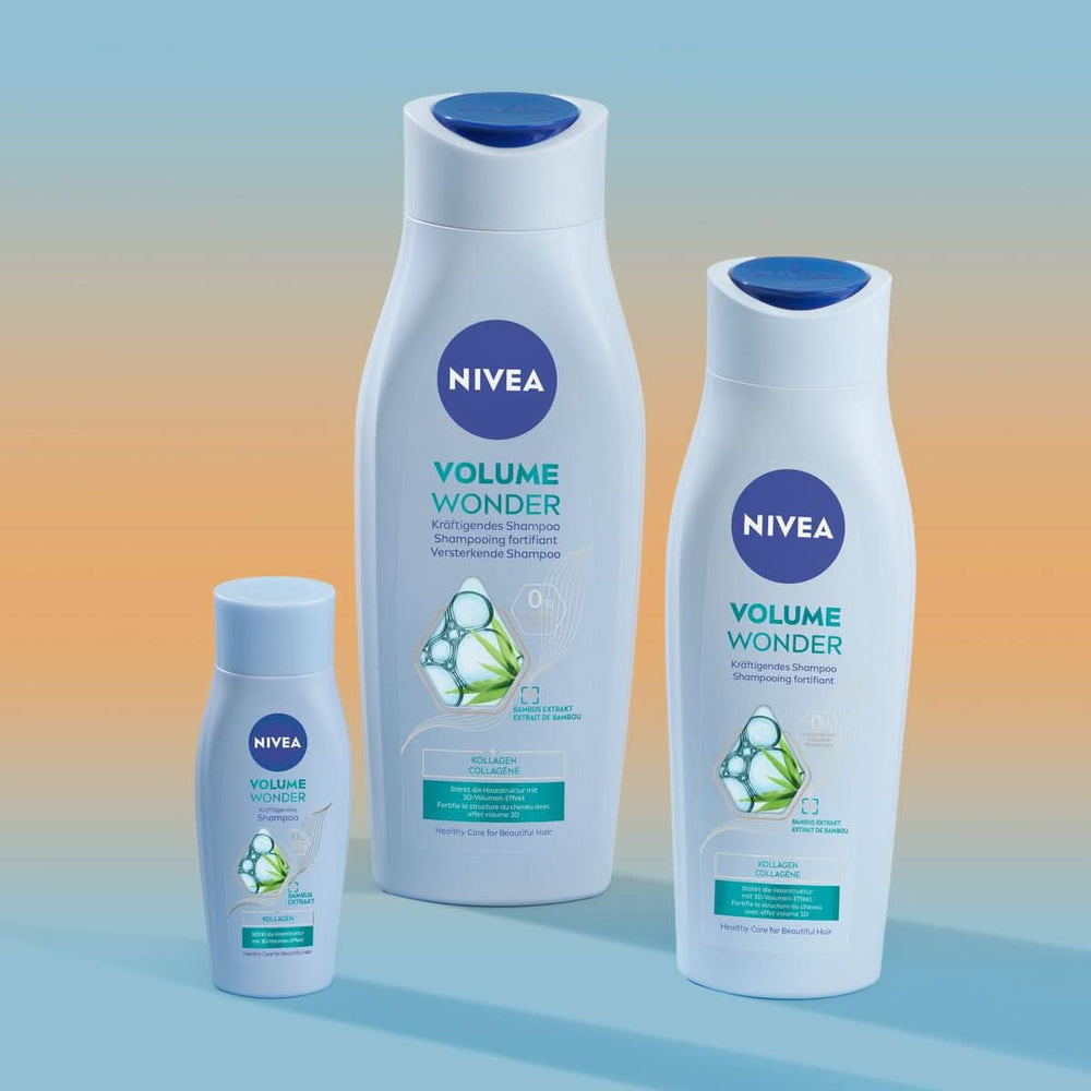 NIVEA Volume Wonder Strengthening shampoo, volumizing shampoo, 50 ml Shower and bath Naty Shop