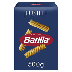 Barilla Pasta Classic Fusilli No. 98 from high quality durum wheat, always al dente, Chili, Spaghetti, Fusilli, Penne, Italian, 500g