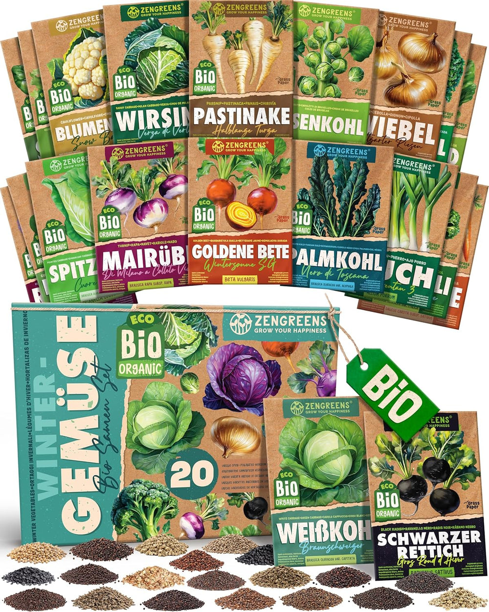 Organic Tomato Seeds in a Set of 10 - 10 Tomato Seeds for Easy Growing in the Garden, Balcony or Raised Bed - Plant Seeds - Seedlings