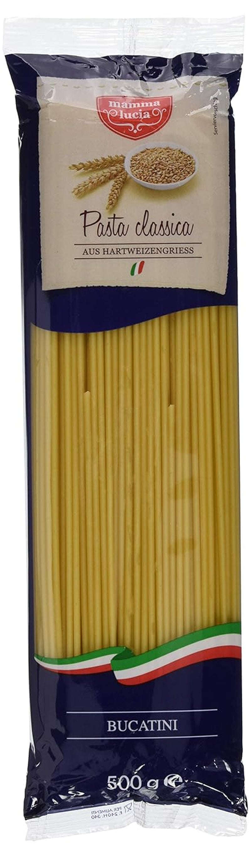 Pasta Bucatini - Macaroni, pack of 20 (20 x 500 g)