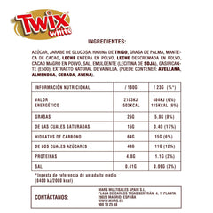 Twix White Chocolate Bars | Caramel, Biscuits, White Chocolate | Chocolate Multi Pack | 5 bars (5 x 46g) (Pack of 5)