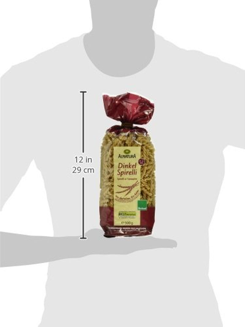 Organic spelled spirals, 500g (packaging may vary)