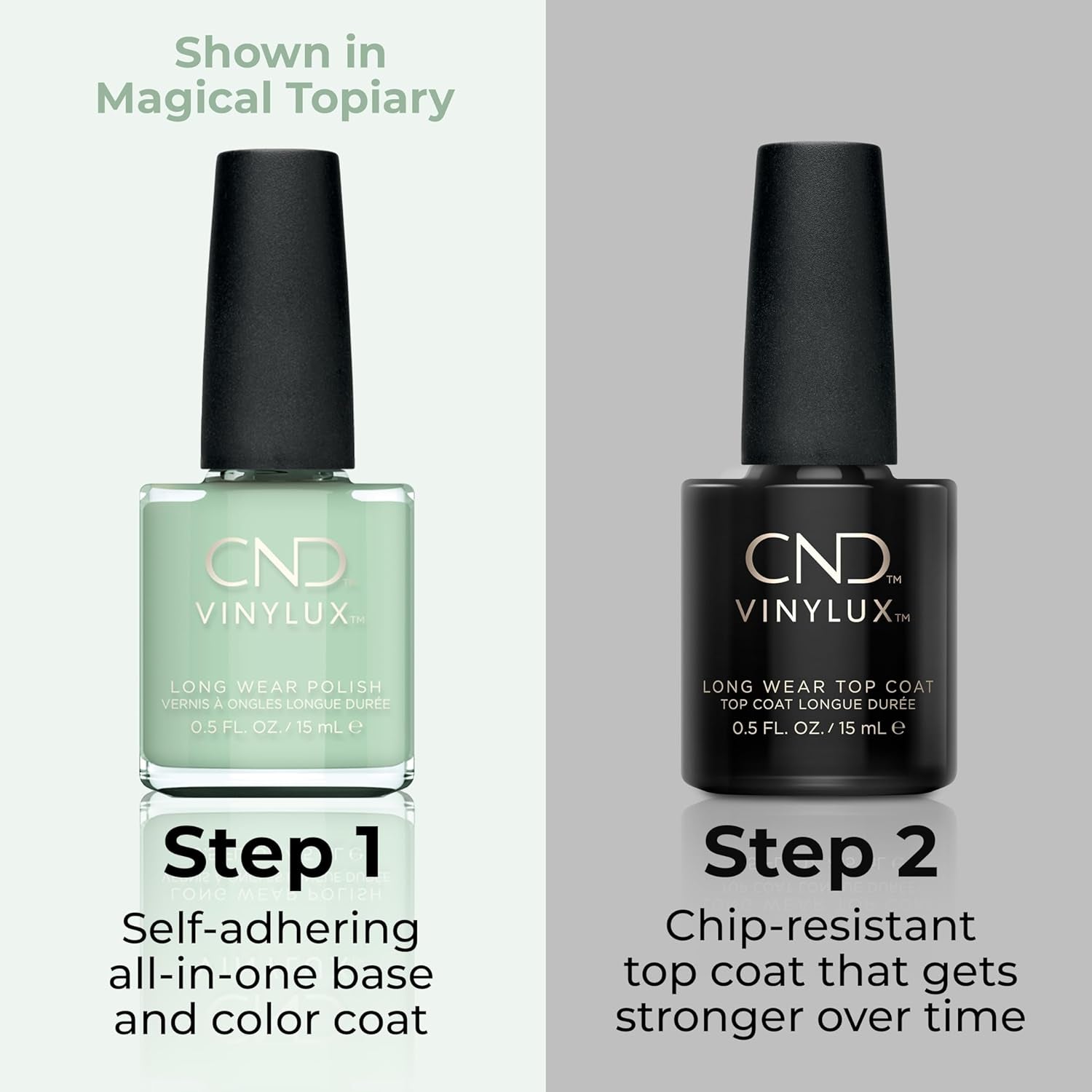 CND Vinylux - Long Lasting Nail Polish - Classic Nail Polish - Gilded Sage #433 15 ml