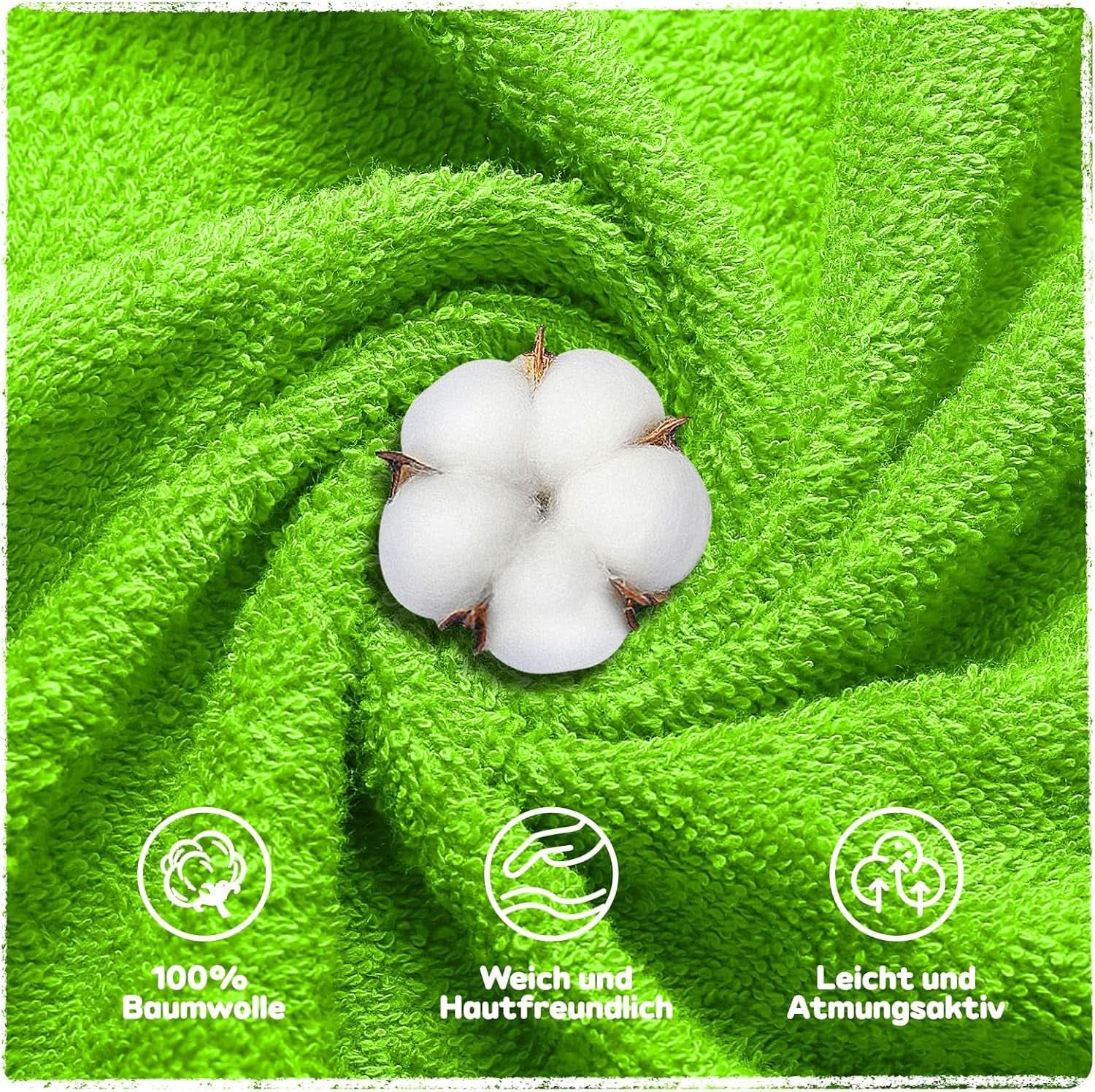 Oeko TEX children's bathing poncho, 100% cotton Mother and Child Naty Shop