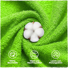 Oeko TEX children's bathing poncho, 100% cotton Mother and Child Naty Shop