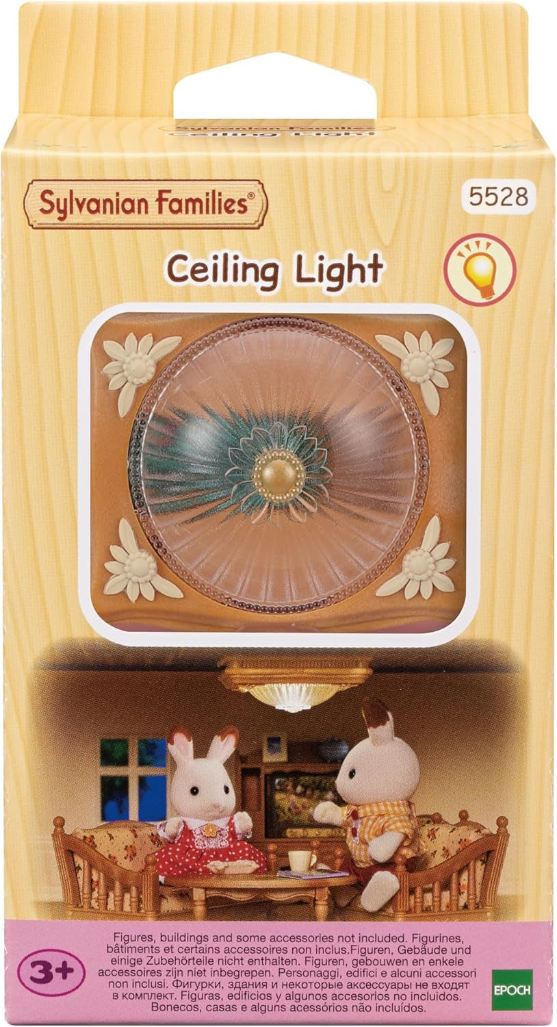 Sylvanian Families 5528 Ceiling Lamp - Dollhouse Furniture, Brown Naty Shop Dolls Default Title