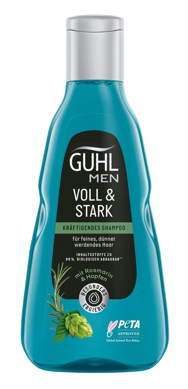 Guhl Men Full & Strong Shampoo - Hair type: Thin, fine, normal Shower and bath Guhl 250 ml