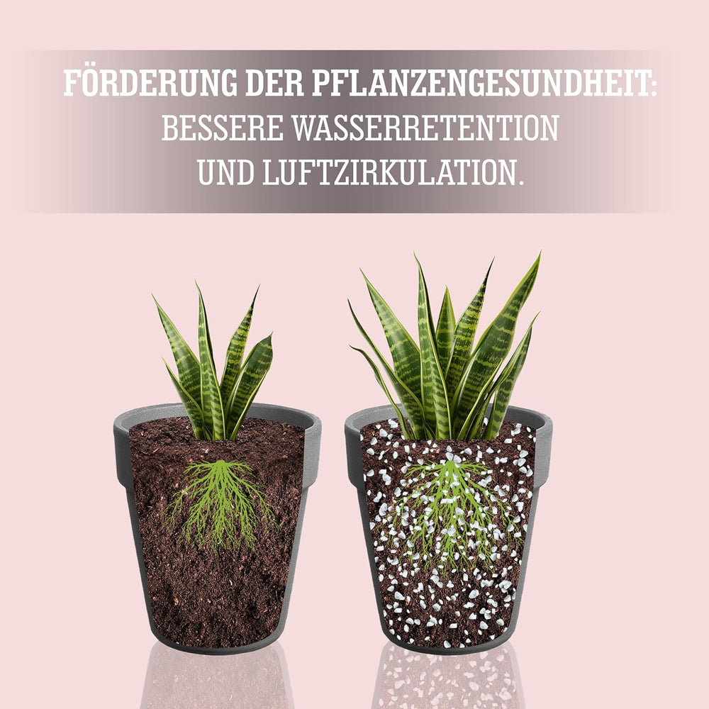 LERAVA® Perlite for Plants (5L) – Coarse-grained perlite for soil improvement – ​​Ensures optimal drainage and aeration – Natural soil and hydroponics additive – Granules for plants