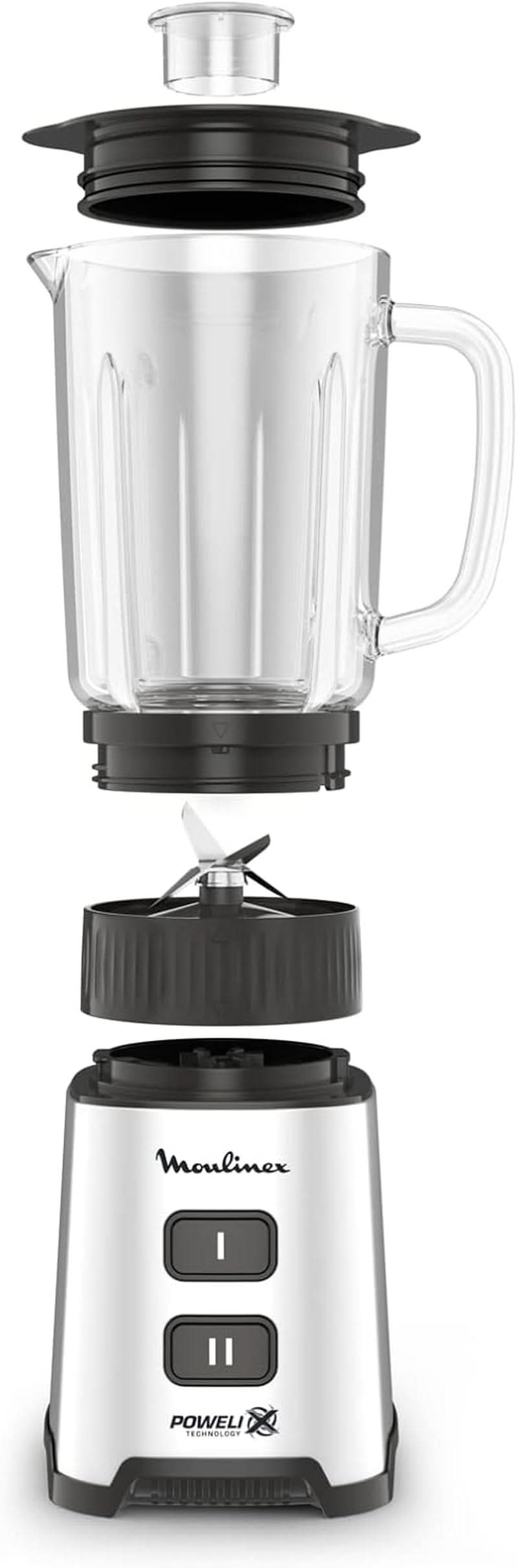Blender Pulseo LM17GD, 400 W, 4 blades, 700 Ml, Portable container 600 Ml Kitchen Naty Shop