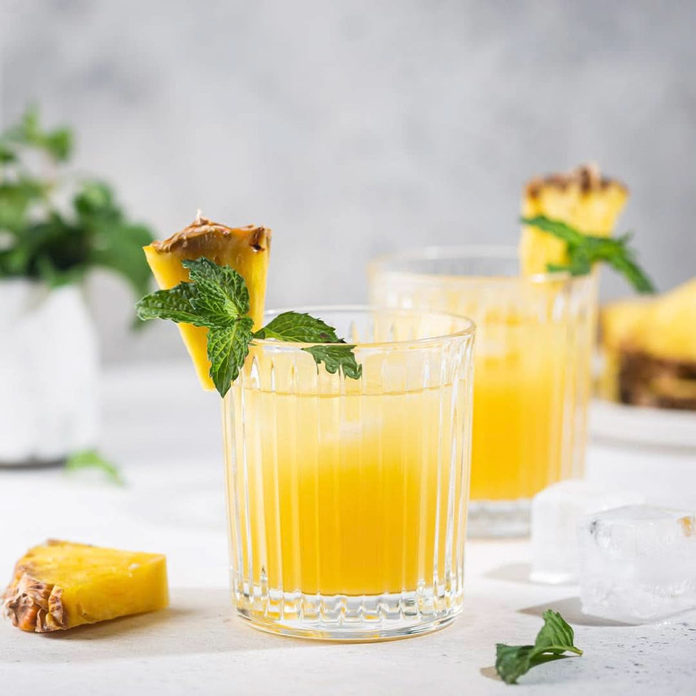 Rauch Happy Day Pineapple | Explosion of tropical flavors | Made from 100% concentrated pineapple juice | 6 x 1 liter, Tetra Prisma Alcohol-free drinks Naty Shop