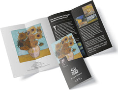 Plus-Plus 5163 Geniales Konstruktionsspielzeug, Sonnenblumen von Vincent Van Gogh, Inspired-Edition, Kreativ-Bausteine ​​Tube, 350 Teile, Sunflowers