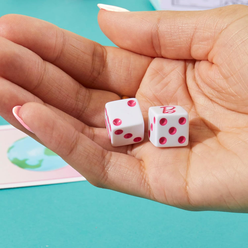 Barbie Edition, the classic board game inspired by Barbie's dream world and her adventures, is an original game for children and teenagers.