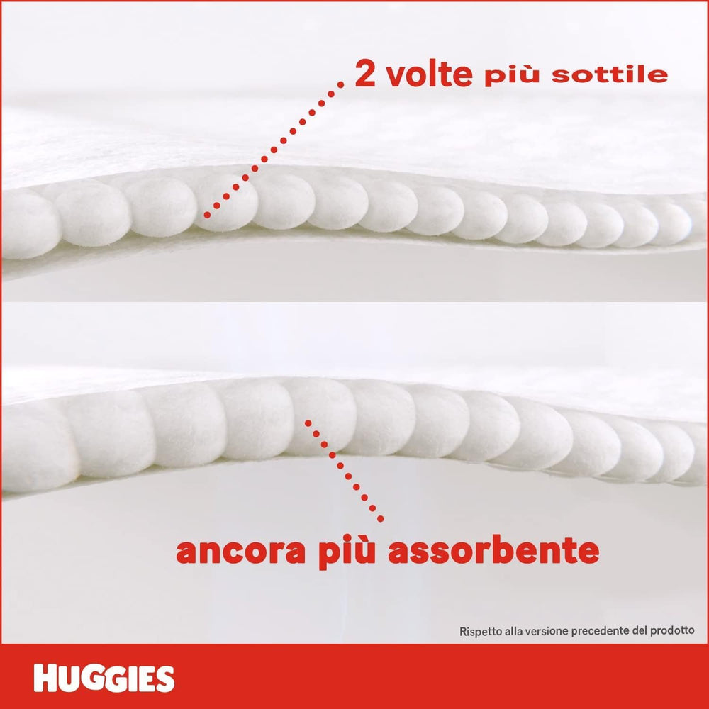 Huggies Extra Care diapers, ultra absorbent, size 5 (12-17 kg), 68 pieces