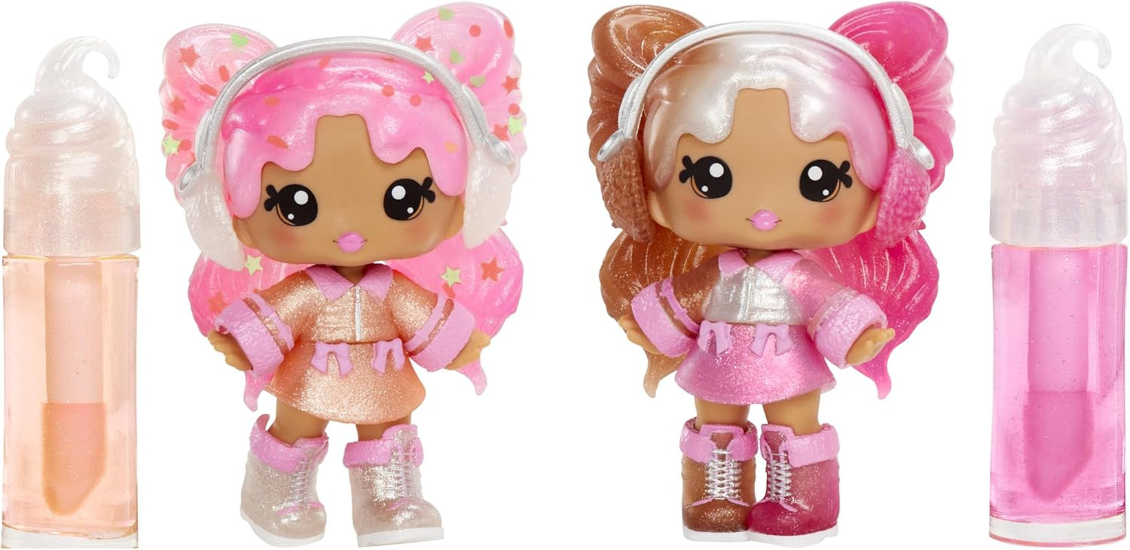 Papusa cu luciu de buze Yummiland - Mystery Chase - Include set de luciu de buze DIY, potrivit pentru copii cu vârsta de 4 ani și peste Papusi Naty Shop