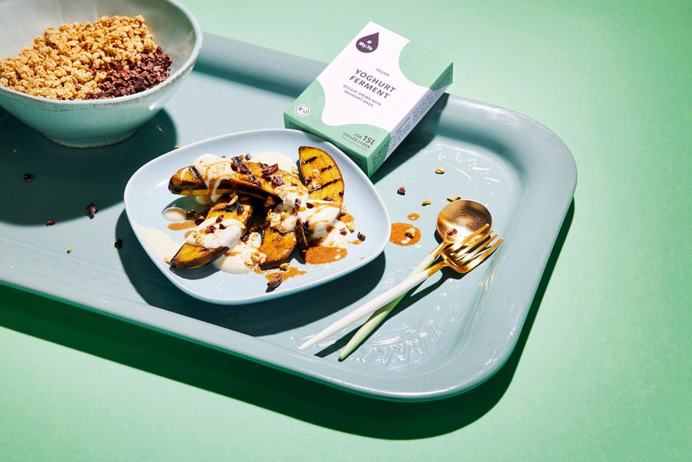 Bio Joghurtferment Vegan – 6x5g – Starterkulturen für 30L plant-based Joghurt – ohne tierische Zusätze – DE-ÖKO-013 certifiziert