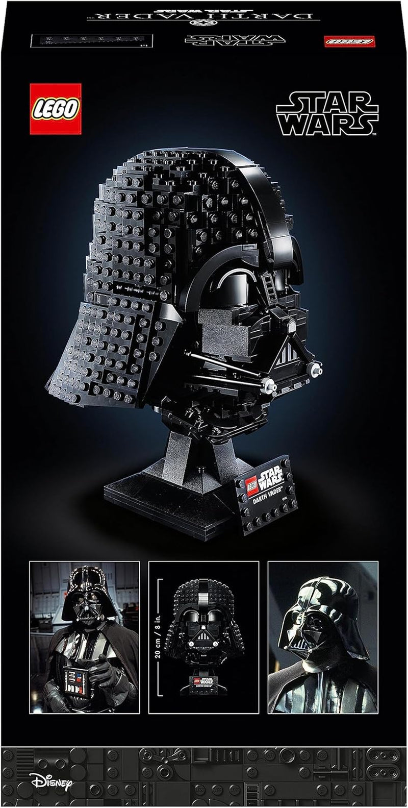 LEGO Star Wars Darth Vader Helmet Building Set for Adults, Gift Idea for Men, Women, Him or Her, Collection Model to Build and Display 75304 Building Sets Besuche den LEGO-Store