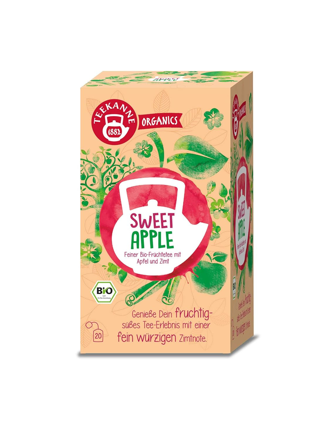 Ceainic Sweet Apple, pachet de 6 (6 X 50 G) 7407