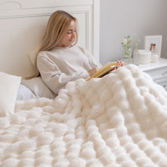 Flamingueo cozy blanket - thermal blanket, weighted blanket, polyester, sofa blanket, room decoration, fleece blanket, warmth, beds, blanket, winter blanket Beds and Blankets Besuche den Flamingueo-Store