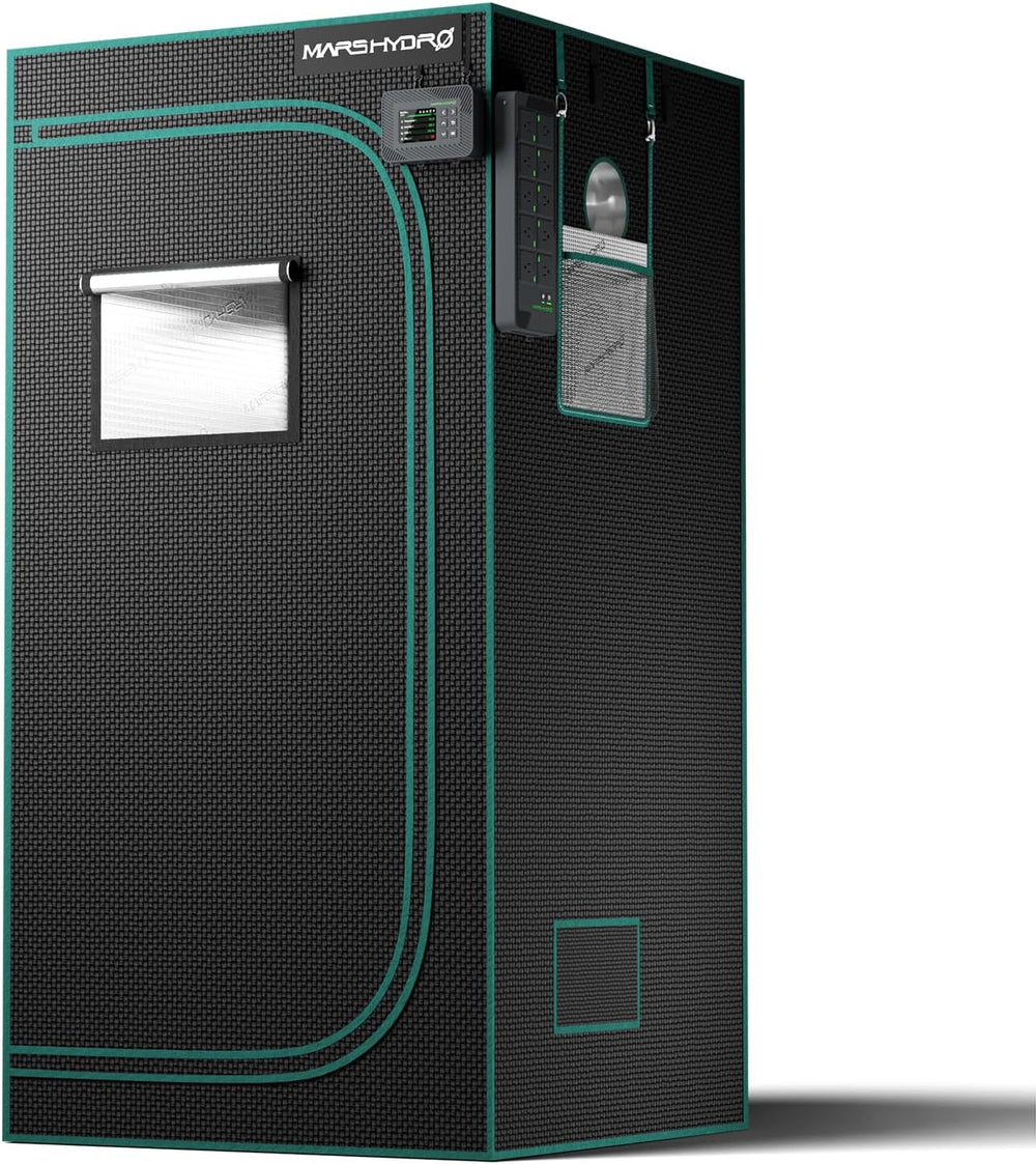 MARS HYDRO Grow Tent 60x60x140cm, Indoor Grow Tent, Reflective Mylar Grow Tents for Hydroponics, Removable Bottom Tray for Plant Growing Space