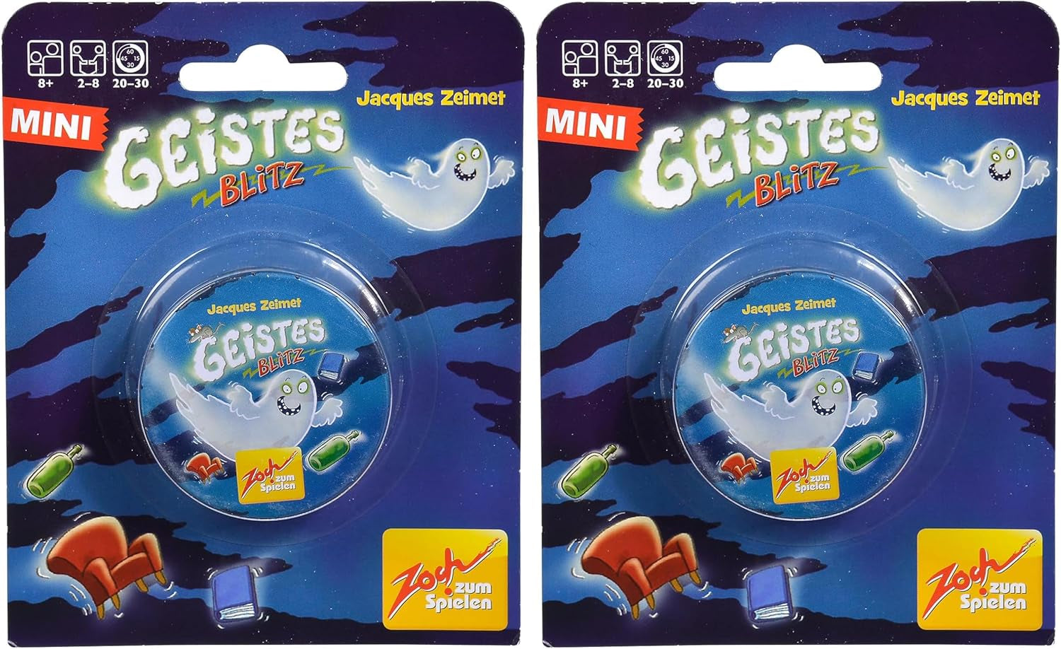 Zoch 601129800 Brainwave - The fun reaction game for young and old; whoever catches the right pieces quickly has a high chance of winning, ages 8 and up