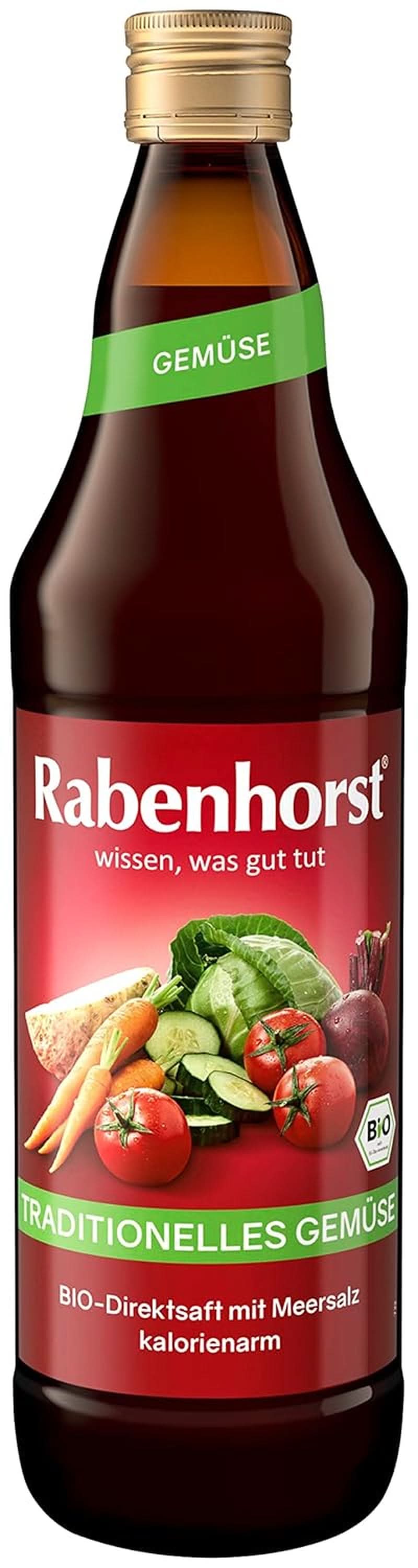 RABENHORST (6 X 700ml) - High quality vegetable juice from various vegetables Alcohol-free drinks Naty Shop
