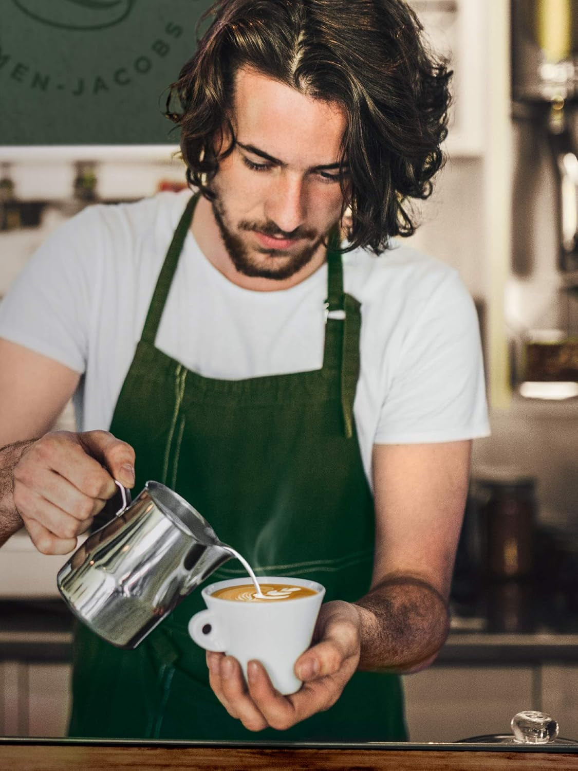 Jacobs Professional Le Grand Café Cream, whole coffee beans 1kg, Mild, Intensity 2/5 Coffee Naty Shop