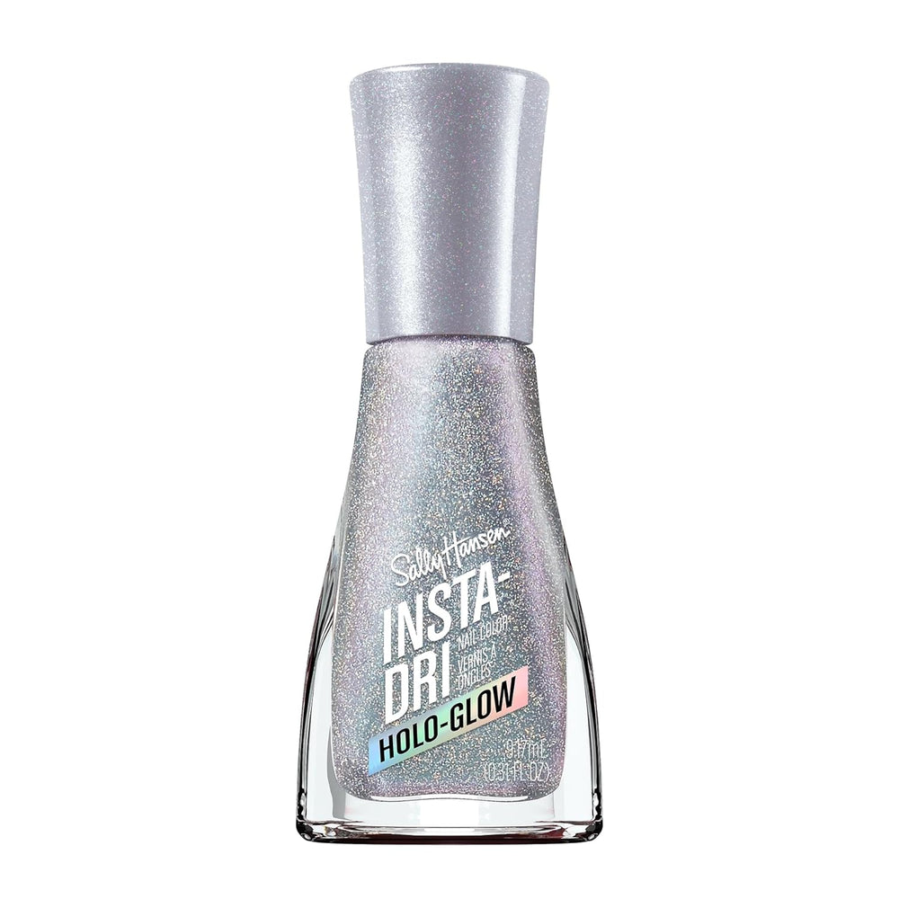 Insta-Dri Holo-Glow, Euphoric Nail Polish, Easy to Use, Long Lasting, Beautiful Colors, Easy to Apply on Nails, No Chips, 19ml