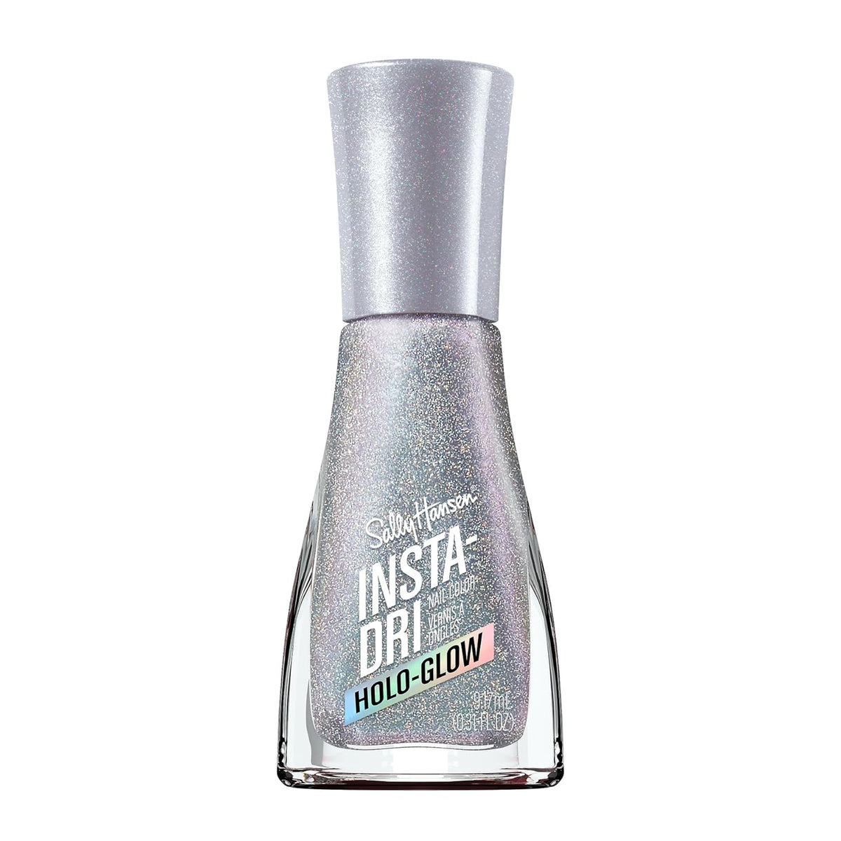 Insta-Dri Holo-Glow, Euphoric Nail Polish, Easy to Use, Long Lasting, Beautiful Colors, Easy to Apply on Nails, No Chips, 19ml