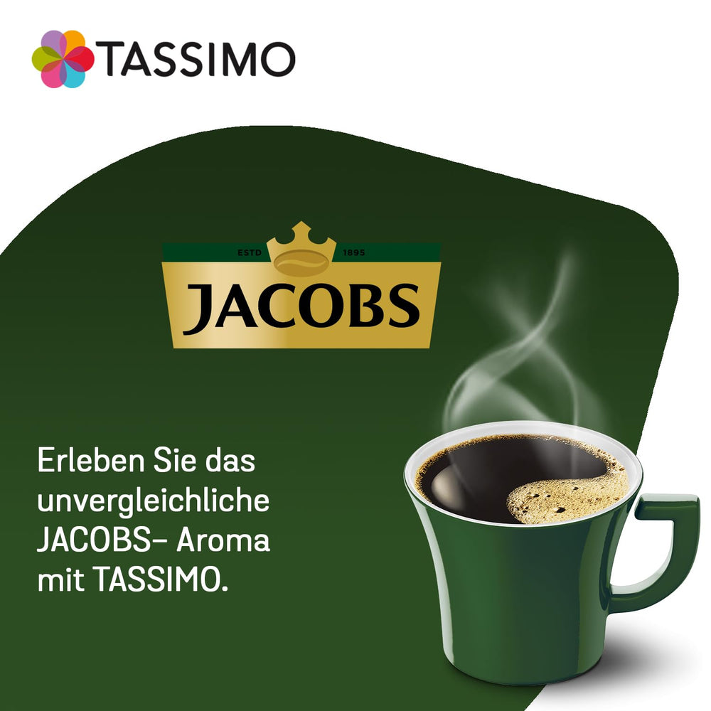 Tassimo Kapseln Jacobs Espresso Classico, 5 x 16 Pads, 80 Kaffeekapseln