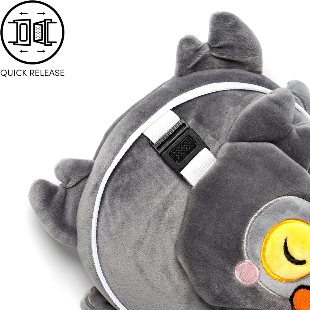 Pernă de călătorie cu mască Relaxeazzz - Winston Bufnița - Animale drăguțe Perne calatorie Naty Shop