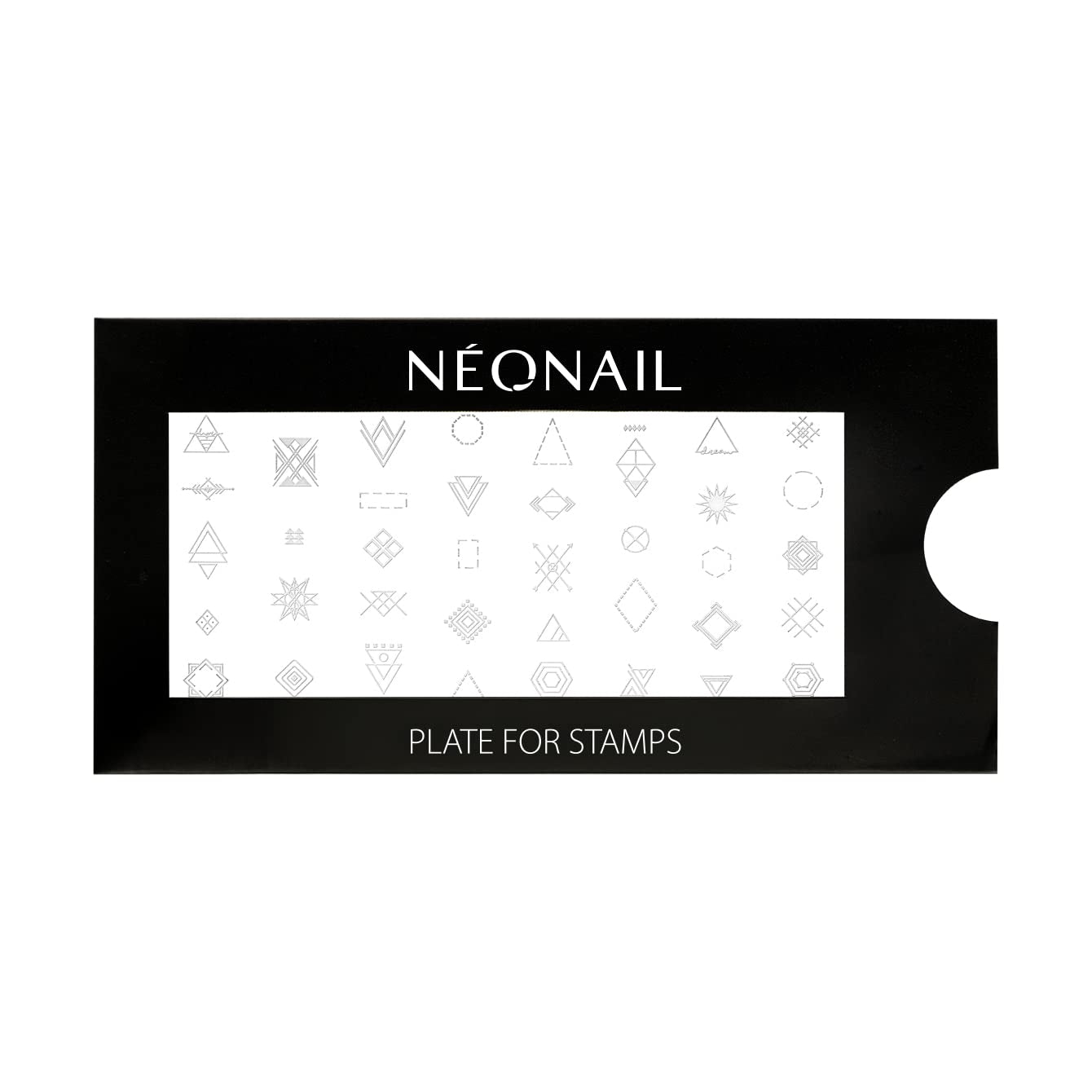 NÉONAIL Nagel Stempel Mit Schaber - Nägel Selber Machen - Nail Art Stamper - Nageldesign Für Nagel Schablone - French Nails Stempel - Silikon Nagelstempel