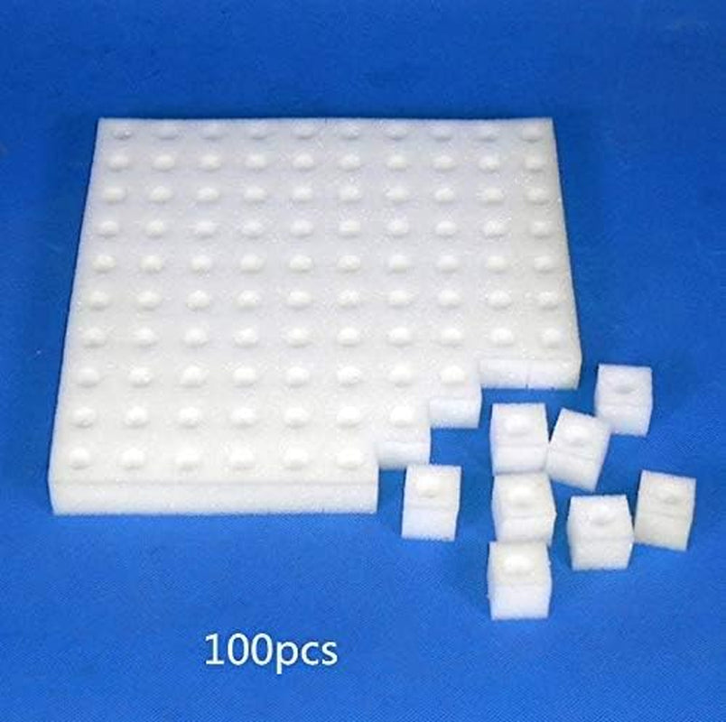Hydroponic Sponge, 100 Pcs Hydroponic Sponges for Growing Seeds, Gardening Tool for Small Bud Plants or Seedlings