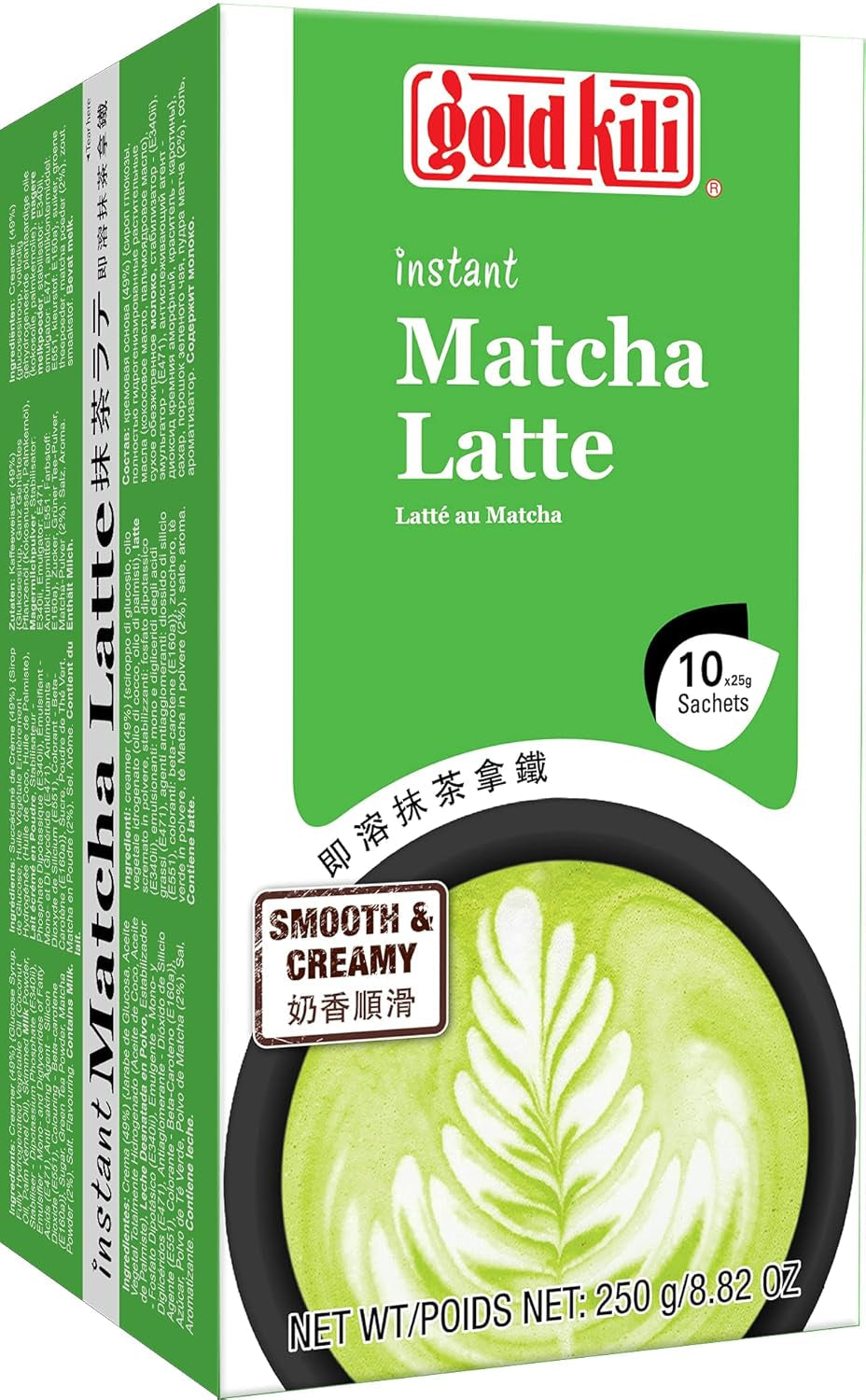 - Latte instant cu ghimbir și matcha - (10 x 25 g)