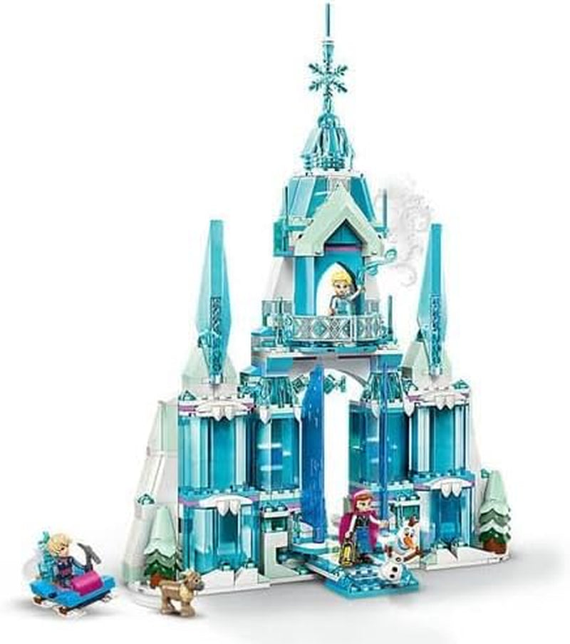 LEGO Ç€ Disney Frozen Elsa's Winter Palace, build and play set for children with model palace and ELSA and Anna minifigures, gift for girls, boys and movie fans from 6 years 43244 Building sets Besuche den LEGO-Store