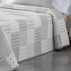 Light bed cover Sofia 21 For double beds with 180 and 200 cm, Bed cover For beds with 180 and 200 cm, Gray Beds and Covers Besuche den VIALMAN-Store