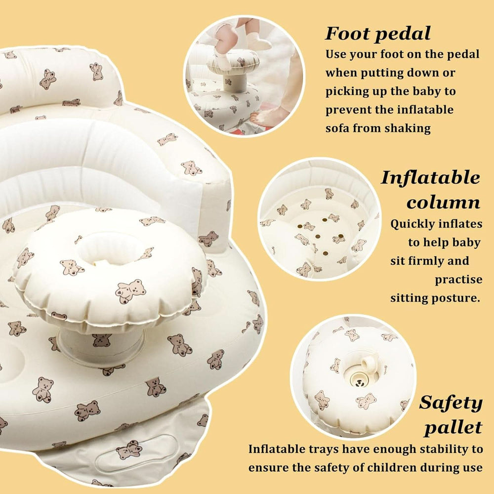 Inflatable seat for babies Jdblissful from 3 to 36 months Mother and Child Naty Shop