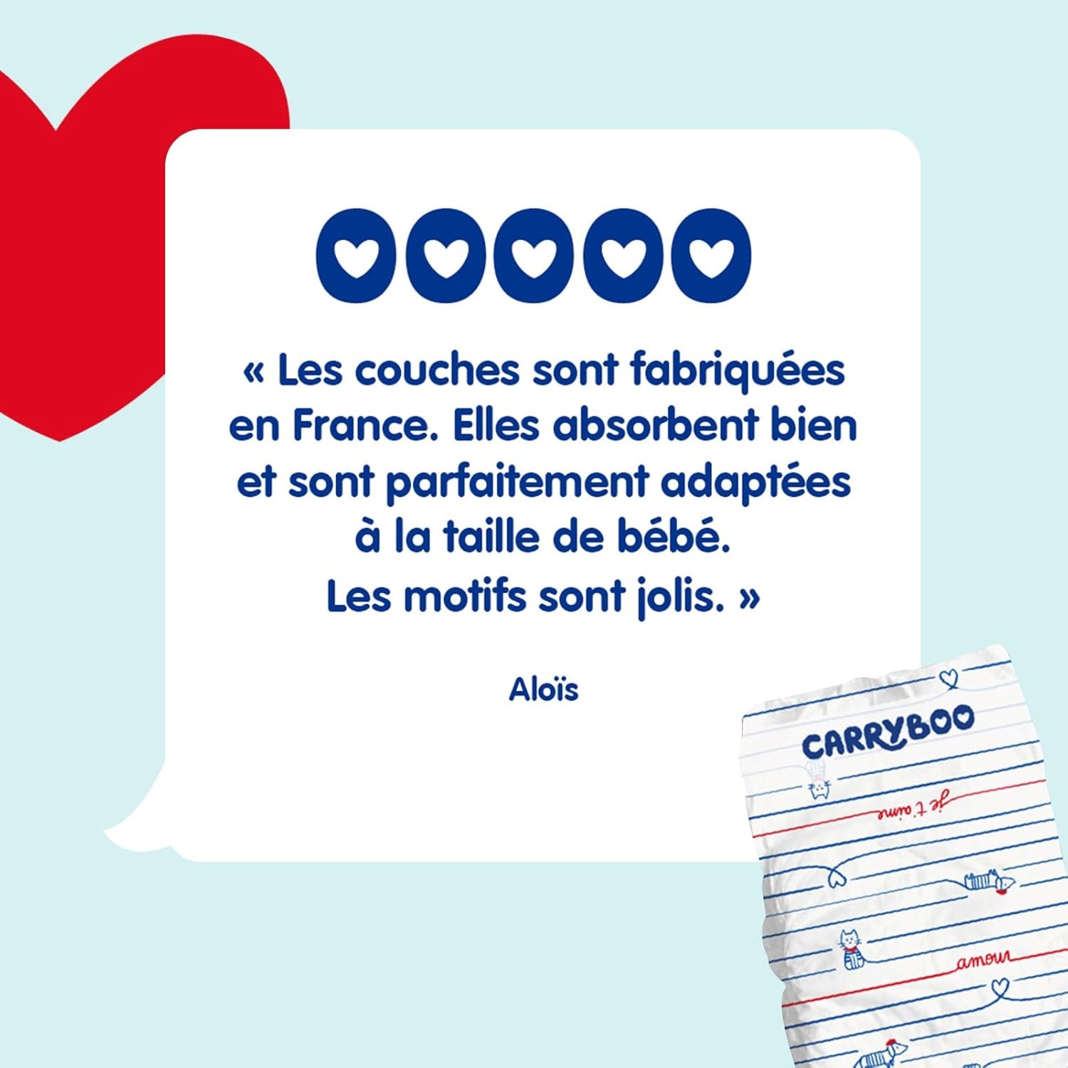 - Diapers size 4+ (9-20 kg) - healthy and highly absorbent - 12 hour leak proof - no unwanted substances - made in France - affordable price - 126 disposable diapers