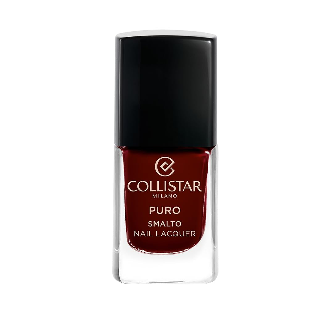 Collistar Puro Nail Lacquer long-lasting with a shiny finish, no. 581 Rossonero 10 ml