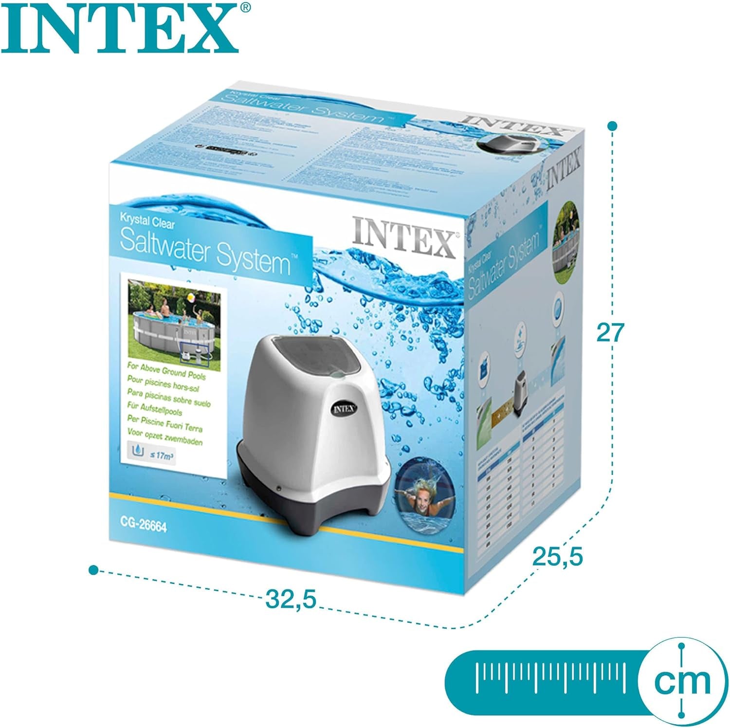 Intex Krystal Clear 230V Saltwater Aquarium System CG-26664