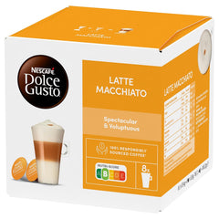 NESCAFÉ DOLCE GUSTO Latte Macchiato Kaffeekapseln 6er Pack (6 x 16 Kapseln)