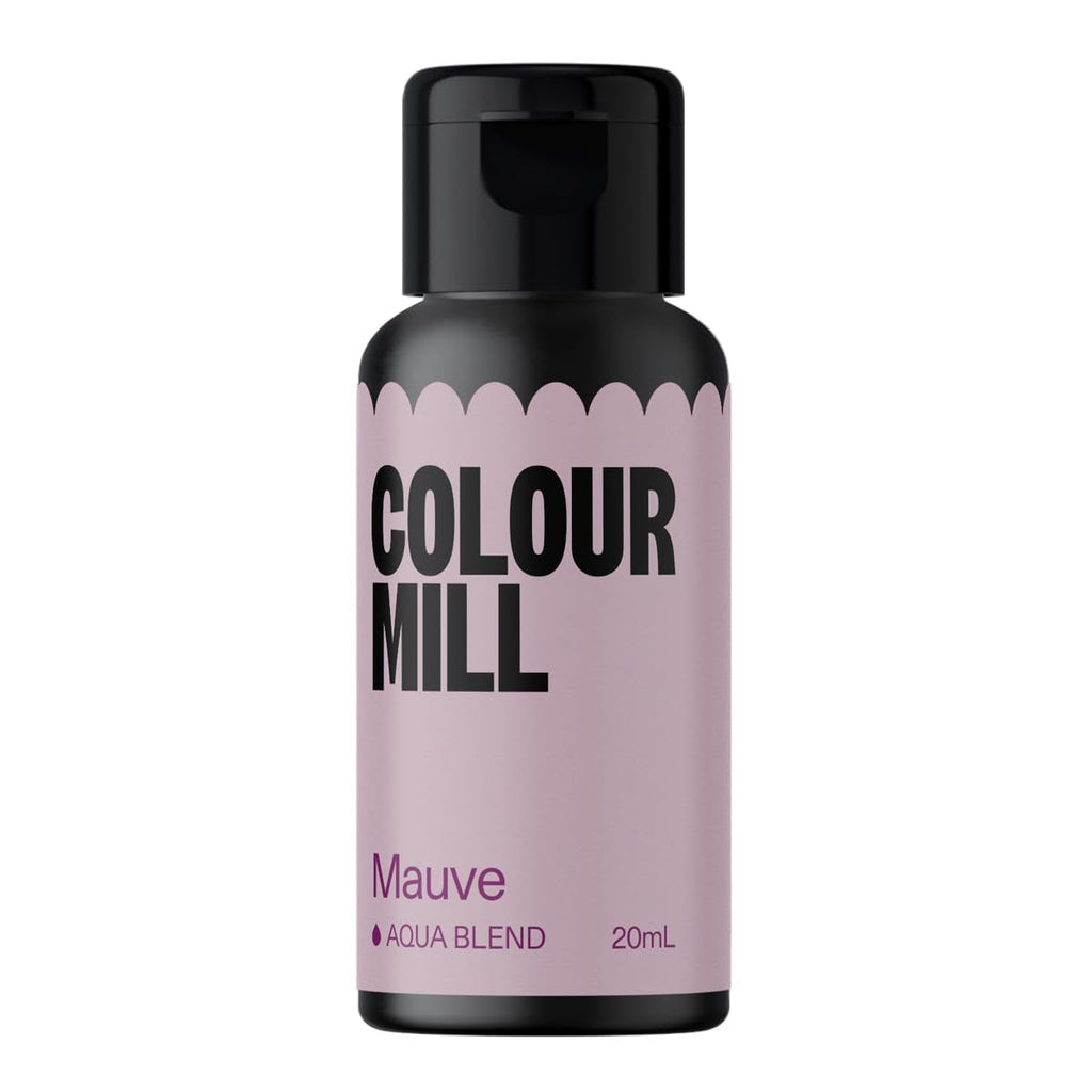 Colorant alimentar pe bază de apă Colour Mill Aqua Blend Burgundy - Foarte intens, concentrat, vegan - 20 ml