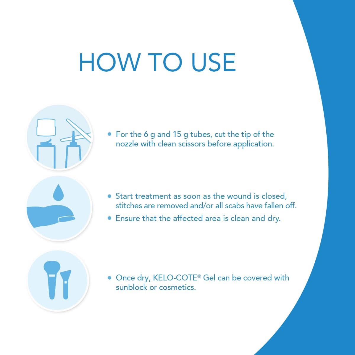 KELO-COTE® - Silicone gel for the treatment of scars Cosmetics and Beauty Naty Shop